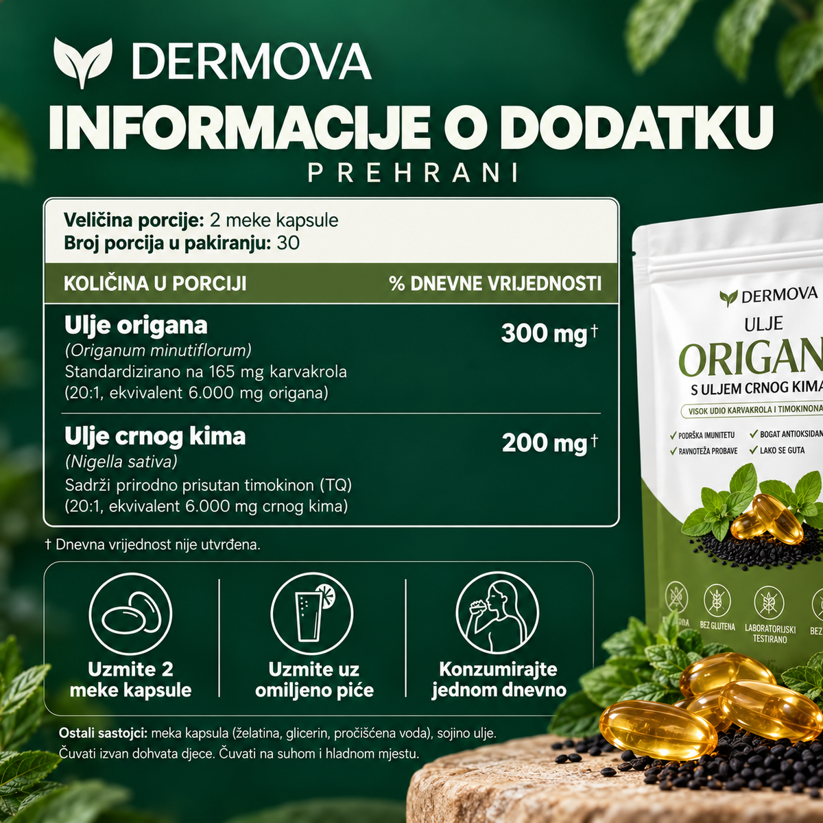 Dermova® Ulje od Origana